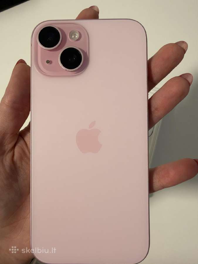 iPhone 15 Pink 128gb - nuotraukos Nr. 3