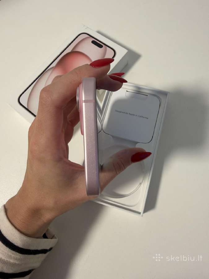 iPhone 15 Pink 128gb - nuotraukos Nr. 4