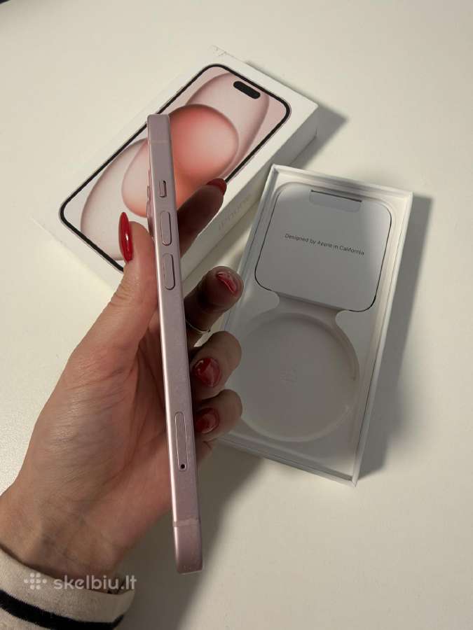 iPhone 15 Pink 128gb - nuotraukos Nr. 6
