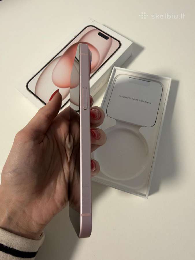 iPhone 15 Pink 128gb - nuotraukos Nr. 7