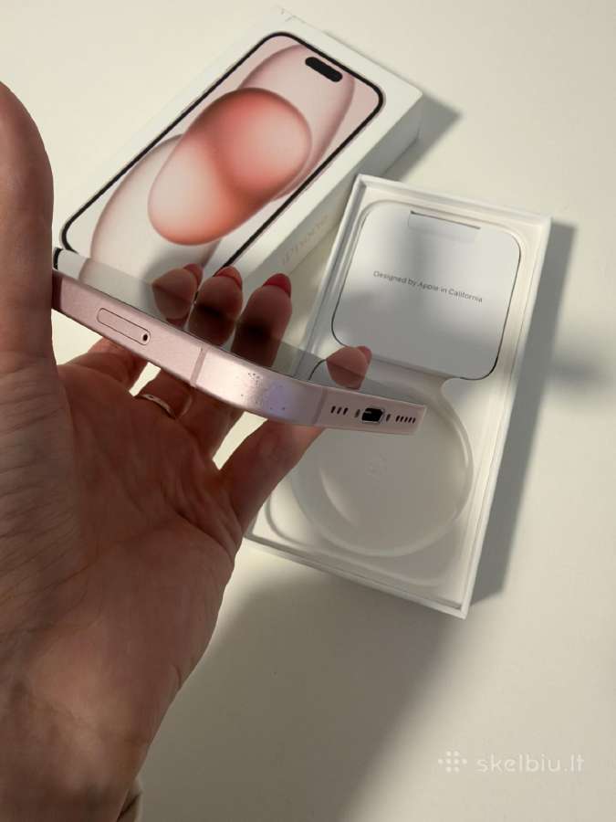 iPhone 15 Pink 128gb - nuotraukos Nr. 8