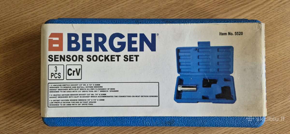 Oxygen Sensor Socket Set - nuotraukos Nr. 2