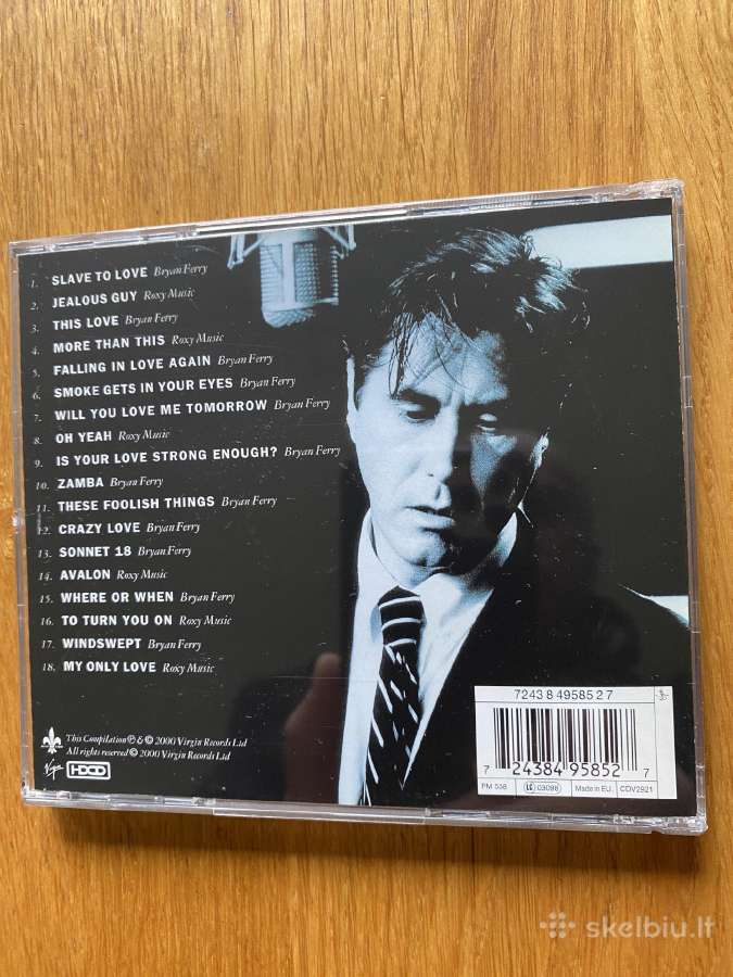 Originalus Brian Ferry "Slave to love" CD - nuotraukos Nr. 2
