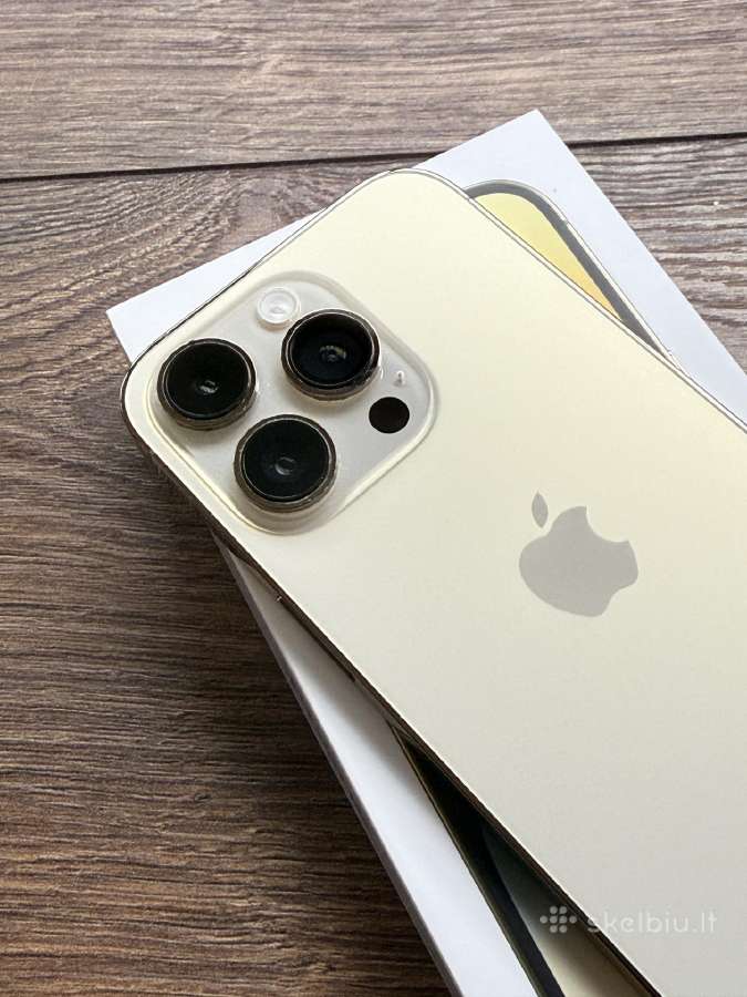 Apple iPhone 14 Pro 128gb Gold BH: 100% - nuotraukos Nr. 3