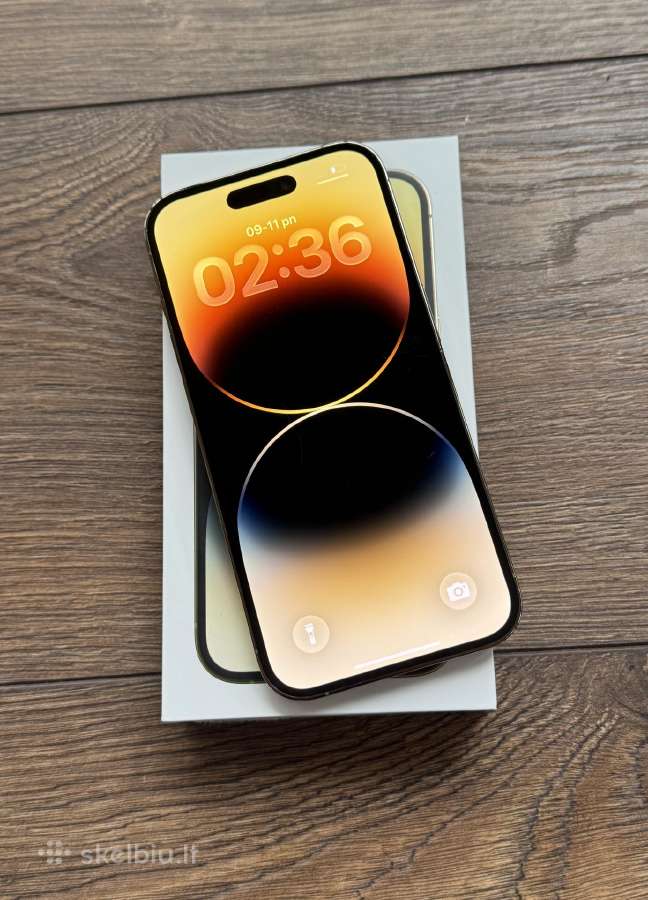 Apple iPhone 14 Pro 128gb Gold BH: 100% - nuotraukos Nr. 4