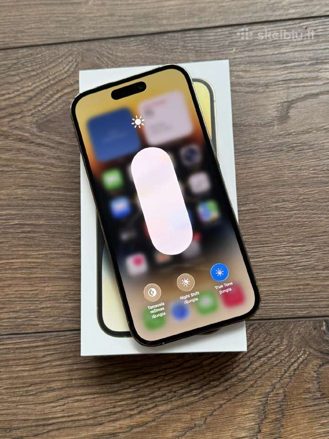 Apple iPhone 14 Pro 128gb Gold BH: 100% - nuotraukos Nr. 6
