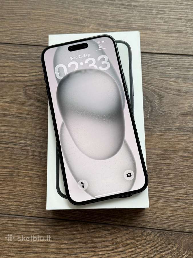 Apple iPhone 15 Plus 128gb Black - nuotraukos Nr. 3