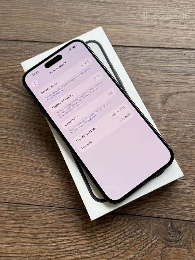 Apple iPhone 15 Plus 128gb Black - nuotraukos Nr. 7