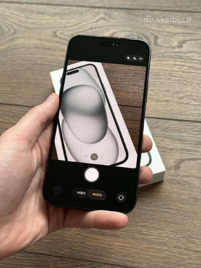Apple iPhone 15 Plus 128gb Black - nuotraukos Nr. 9