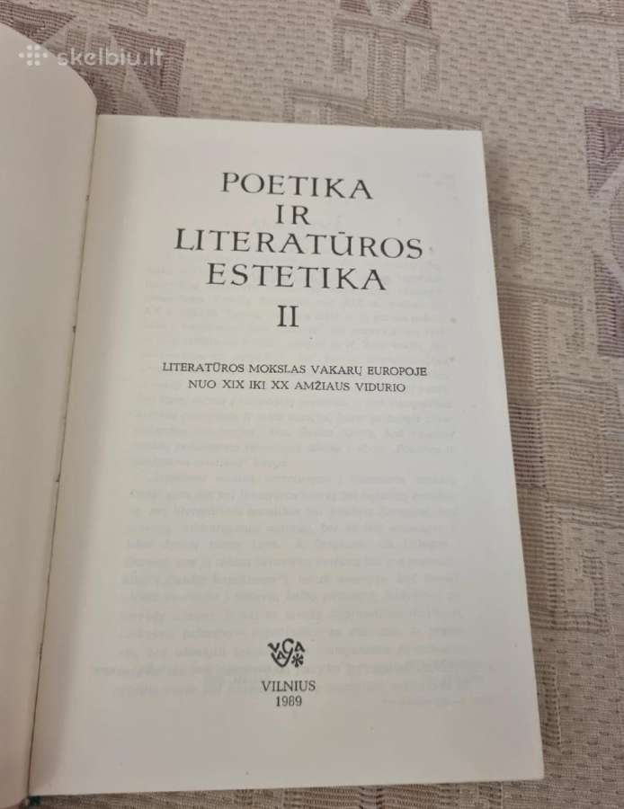 Poetika ir literatūros estetika - nuotraukos Nr. 2