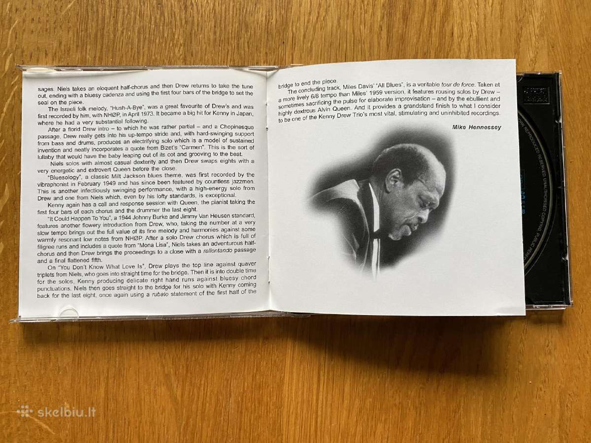Originalus Kenny Drew Trio " At The Brewhouse" CD - nuotraukos Nr. 5