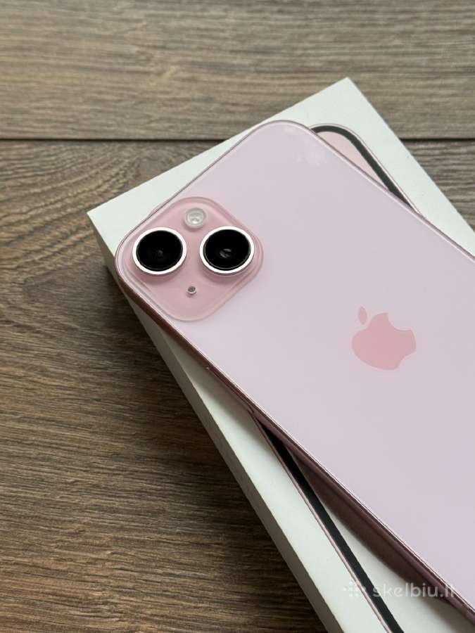 Apple iPhone 15 256gb Pink - nuotraukos Nr. 2