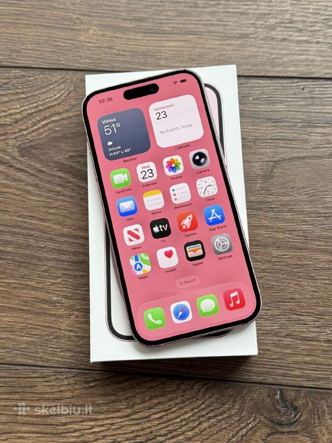 Apple iPhone 15 256gb Pink - nuotraukos Nr. 4