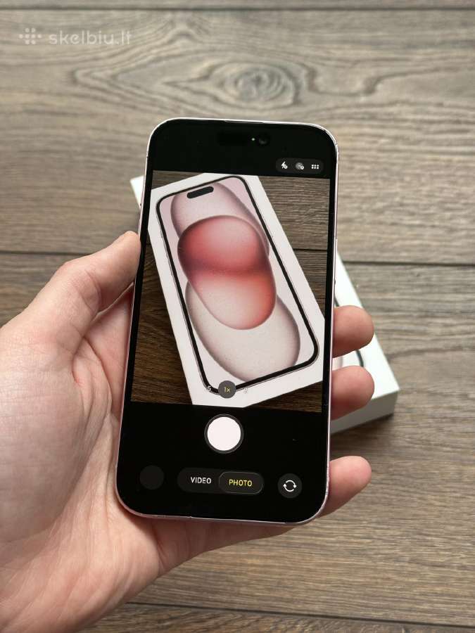 Apple iPhone 15 256gb Pink - nuotraukos Nr. 9