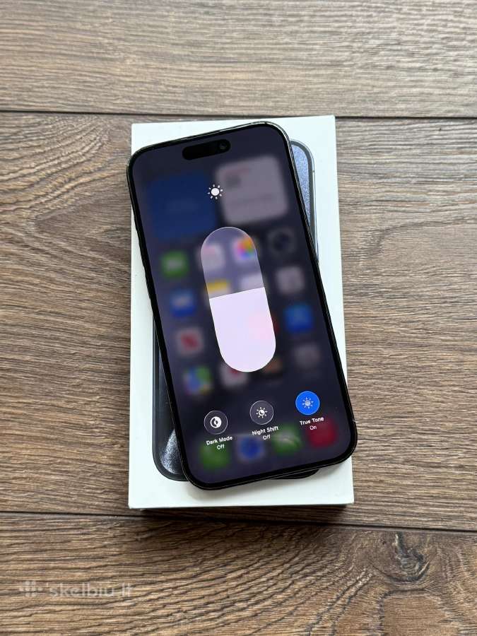 Apple iPhone 15 Pro 256gb Blue Titanium - nuotraukos Nr. 5