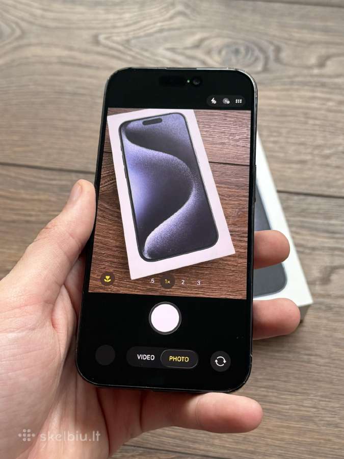 Apple iPhone 15 Pro 256gb Blue Titanium - nuotraukos Nr. 8