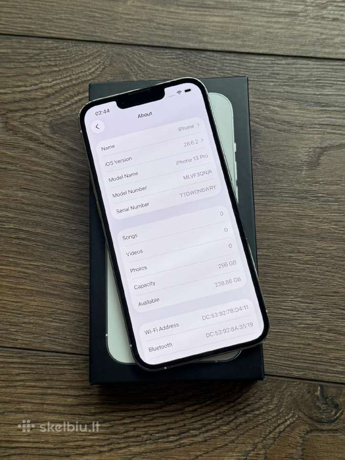 Apple iPhone 13 Pro 256gb Silver - nuotraukos Nr. 7
