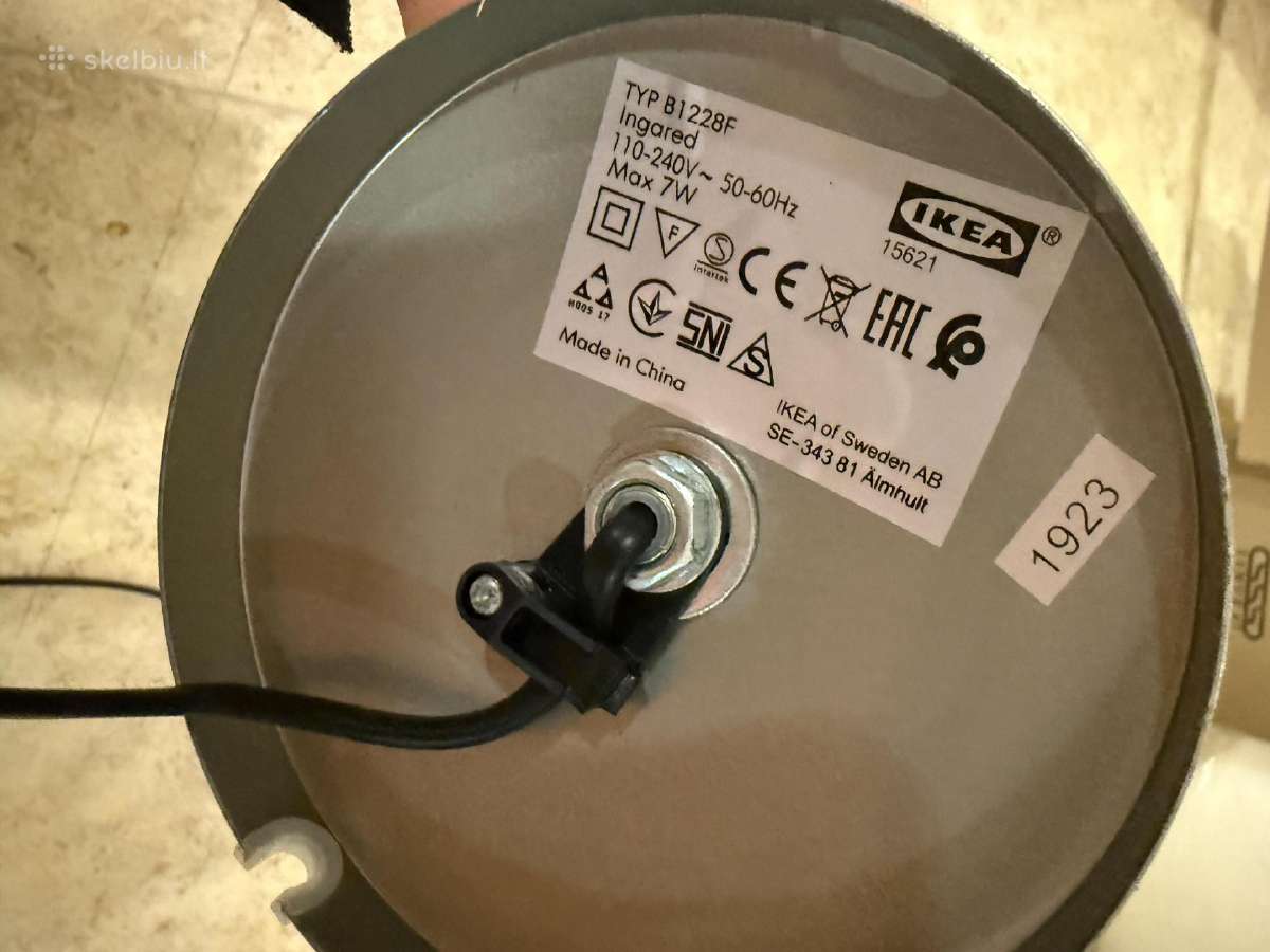 Stalinės lempos Ikea „ingared“ 18 vnt. - nuotraukos Nr. 3
