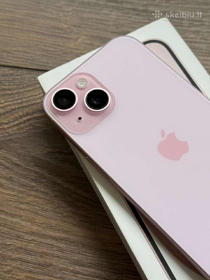 Apple iPhone 15 128gb Pink - nuotraukos Nr. 2