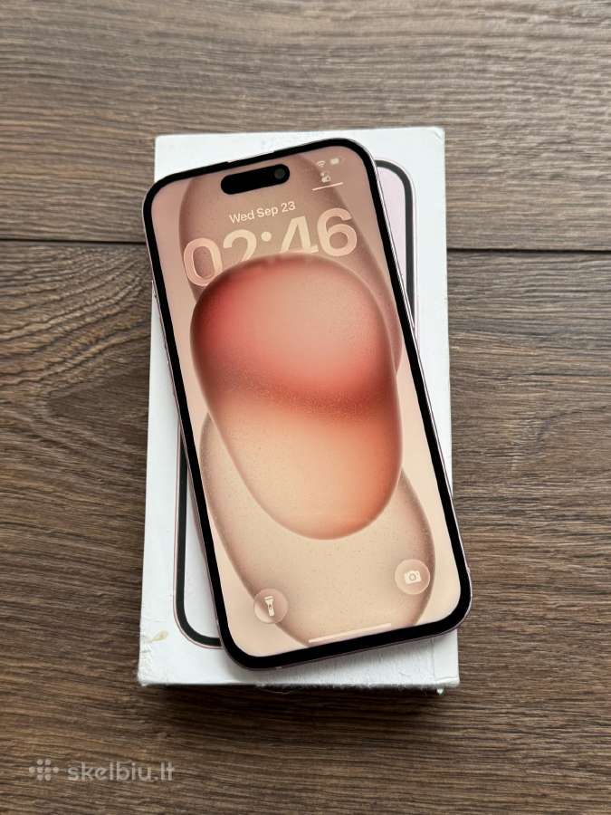 Apple iPhone 15 128gb Pink - nuotraukos Nr. 3