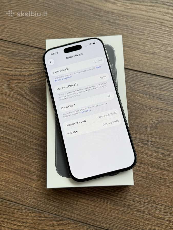 Apple iPhone 17 256gb Black - nuotraukos Nr. 7