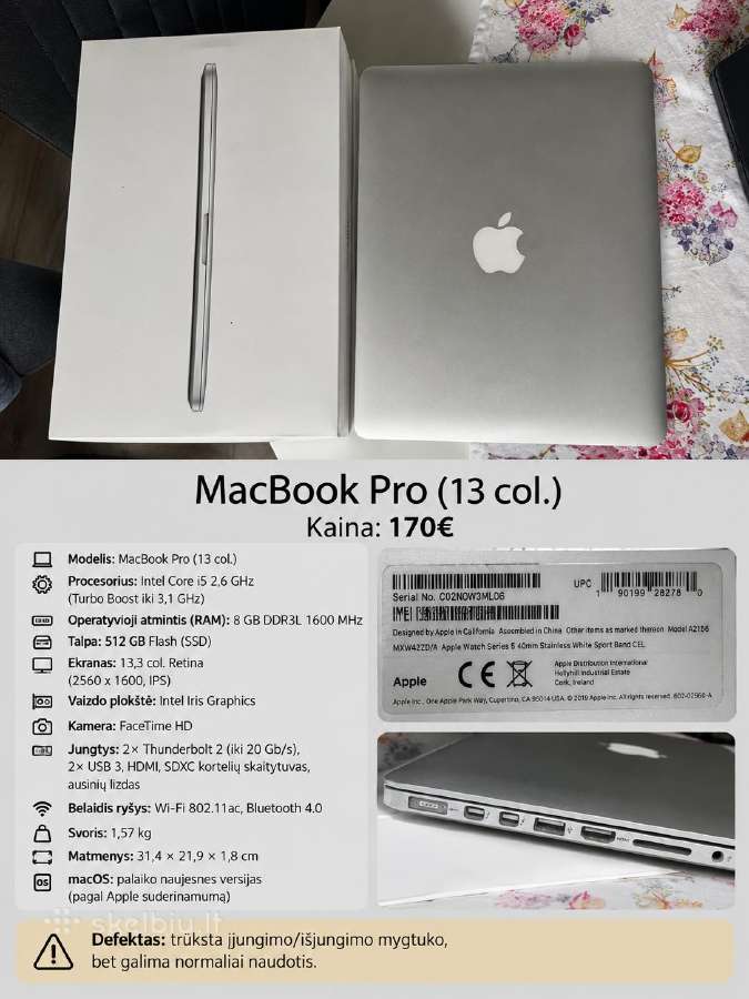 iPhone 11/12/13 Pro Max, iPad, Apple Watch - nuotraukos Nr. 6