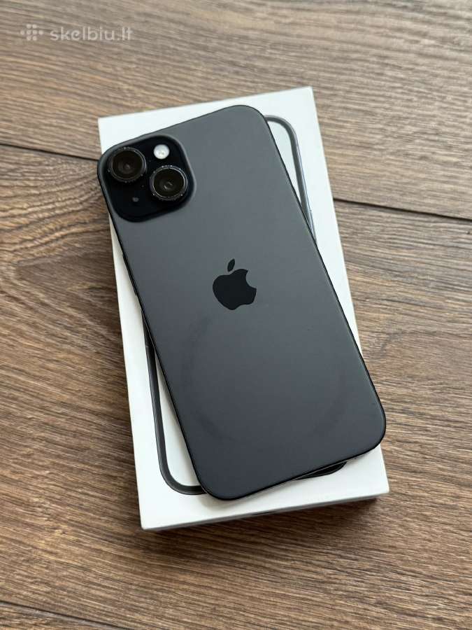 Apple iPhone 15 128gb Black - nuotraukos Nr. 2