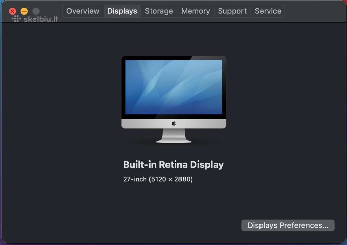 Apple iMac 27' 5k Mid 2015 - nuotraukos Nr. 6