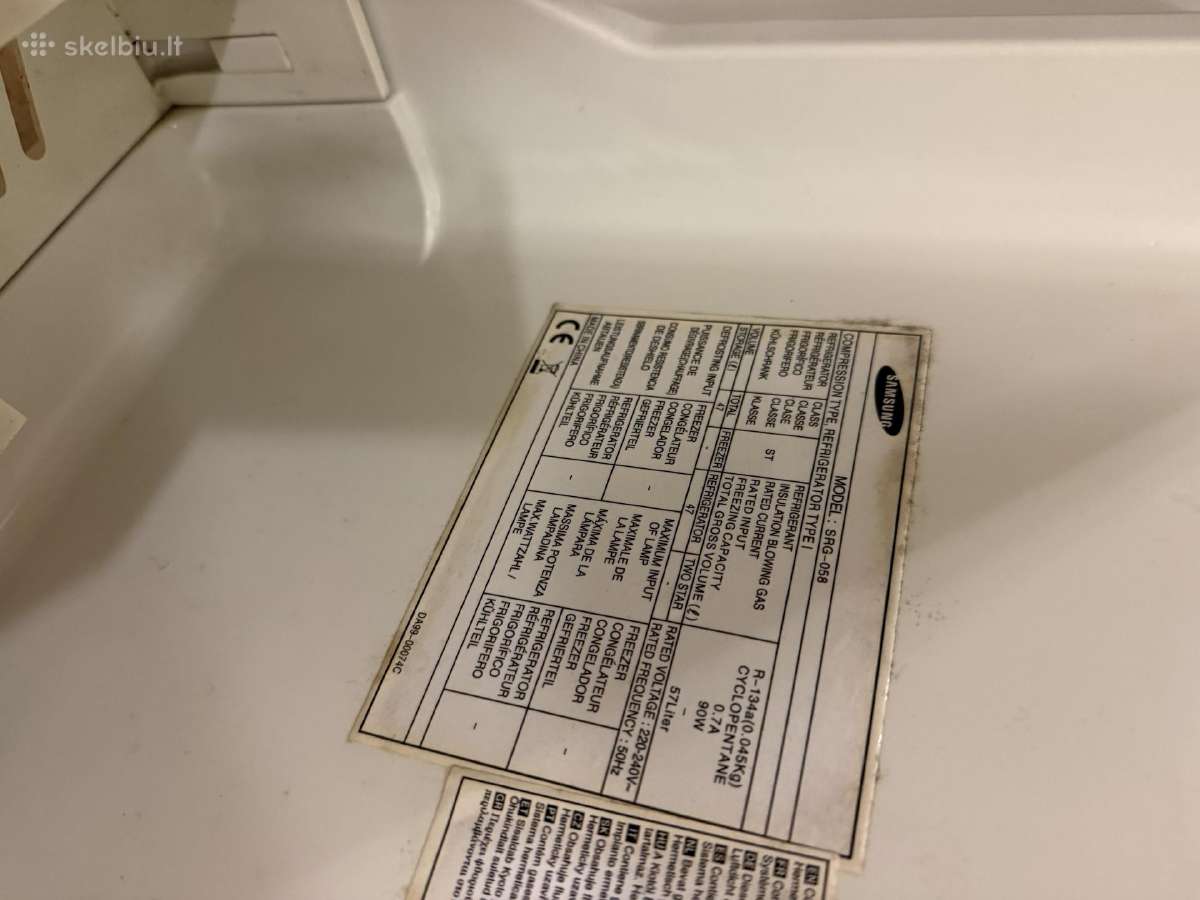 Parduodami mini šaldytuvai Samsung (9 vnt.) - nuotraukos Nr. 5