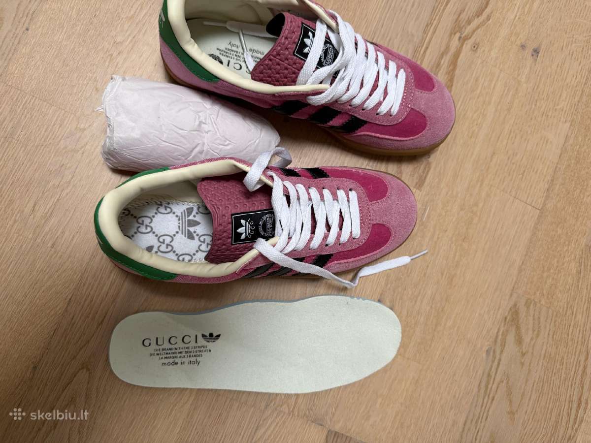 Nauji Gucci adidas gazele batai - nuotraukos Nr. 7