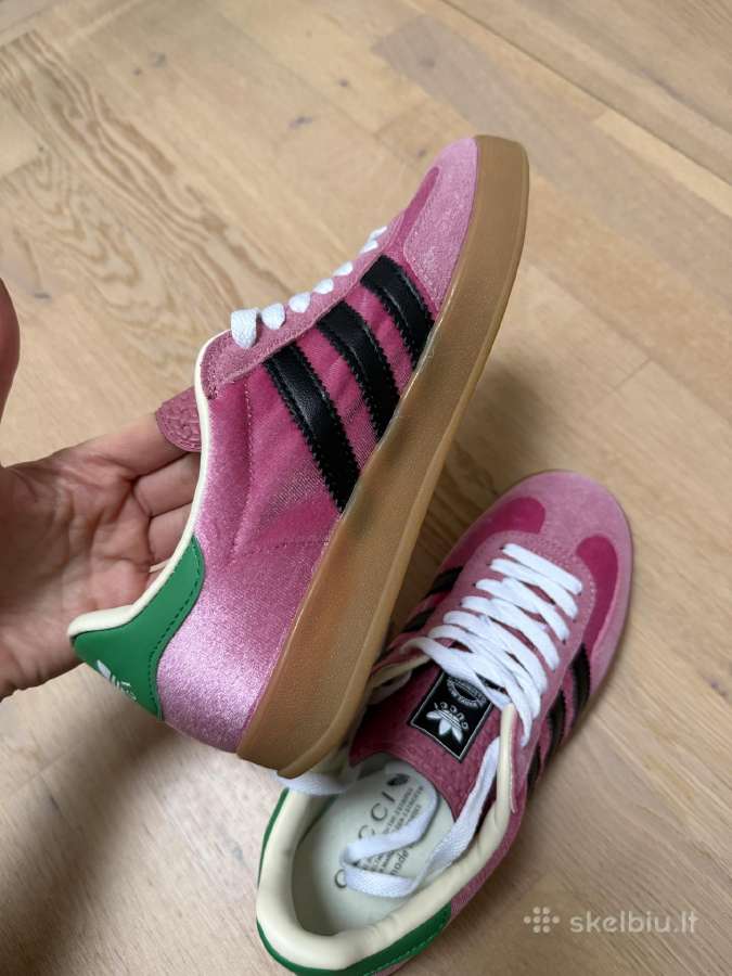 Nauji Gucci adidas gazele batai - nuotraukos Nr. 12
