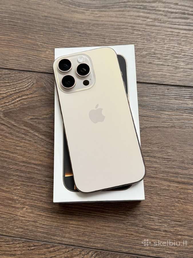 Apple iPhone 16 Pro 128gb Desert Titanium - nuotraukos Nr. 2