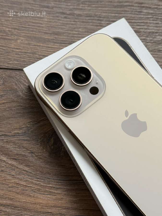 Apple iPhone 16 Pro 128gb Desert Titanium - nuotraukos Nr. 3