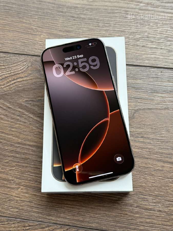 Apple iPhone 16 Pro 128gb Desert Titanium - nuotraukos Nr. 4