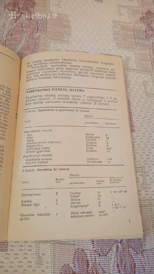 Tarptautinė vienetų sistema medicinoje - nuotraukos Nr. 4