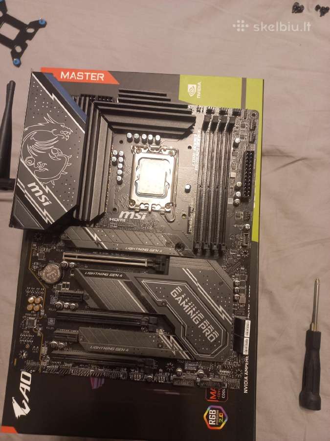 Msi Z790 Gaming Pro WiFi i5 13600kf - nuotraukos Nr. 2