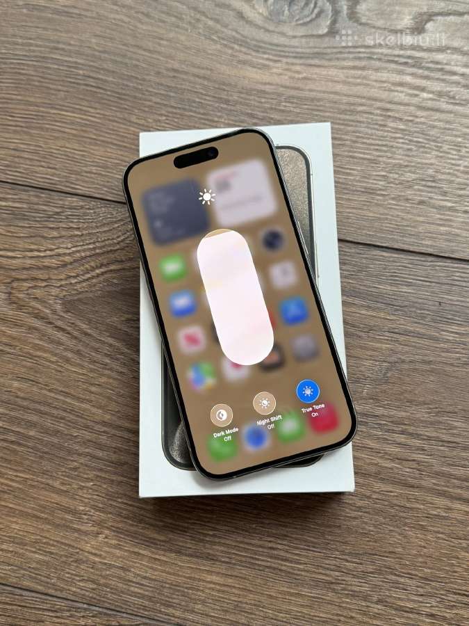 Apple iPhone 15 Pro 256gb Natural Titanium - nuotraukos Nr. 5