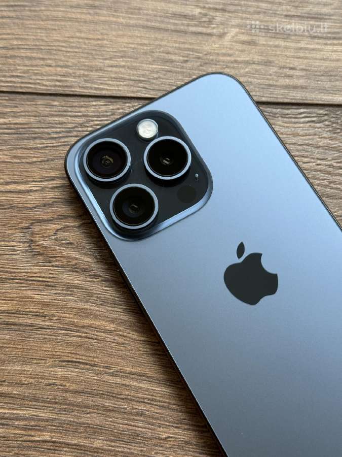 Apple iPhone 15 Pro 128gb Blue Titanium - nuotraukos Nr. 2