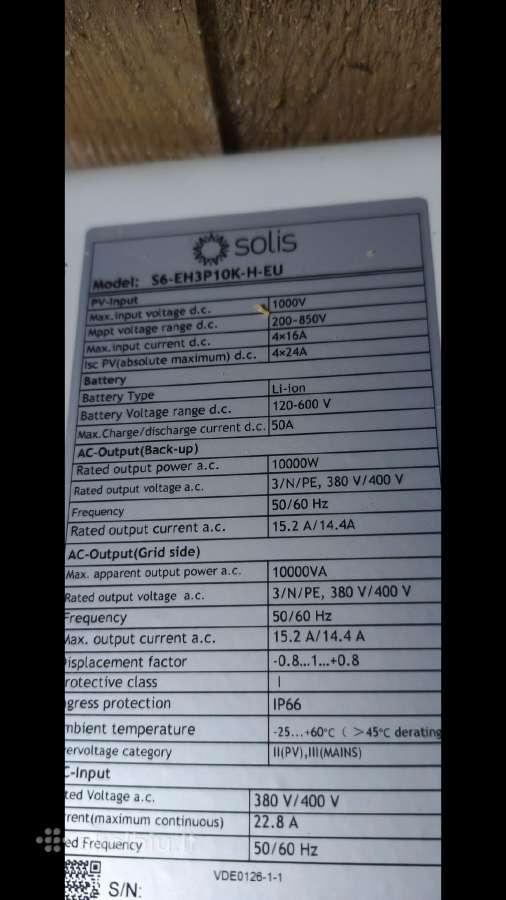 Hibridinis inverteris Solis S6 - nuotraukos Nr. 4