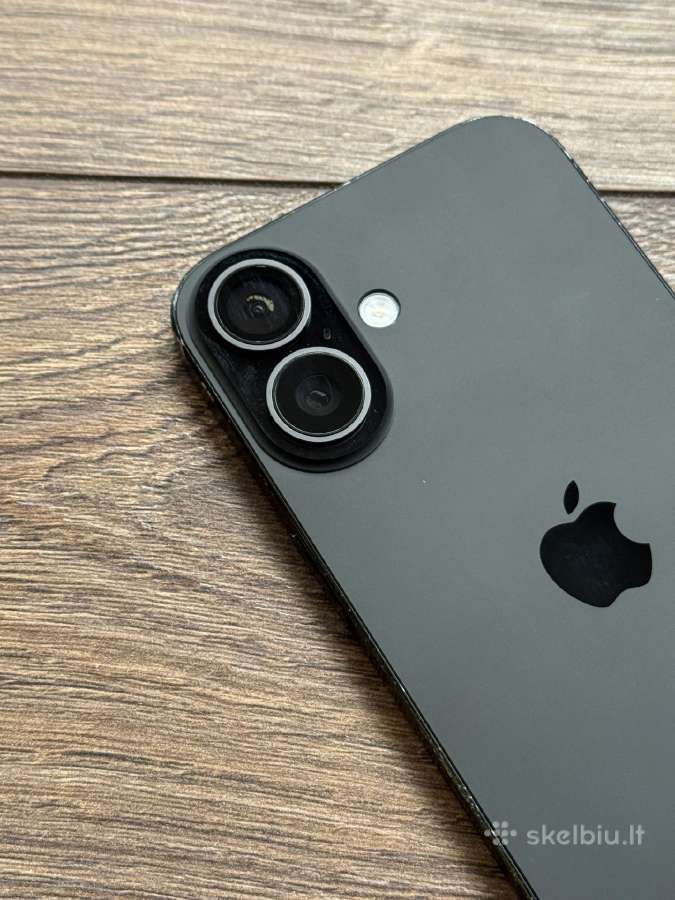 Apple iPhone 16 128gb Black - nuotraukos Nr. 2