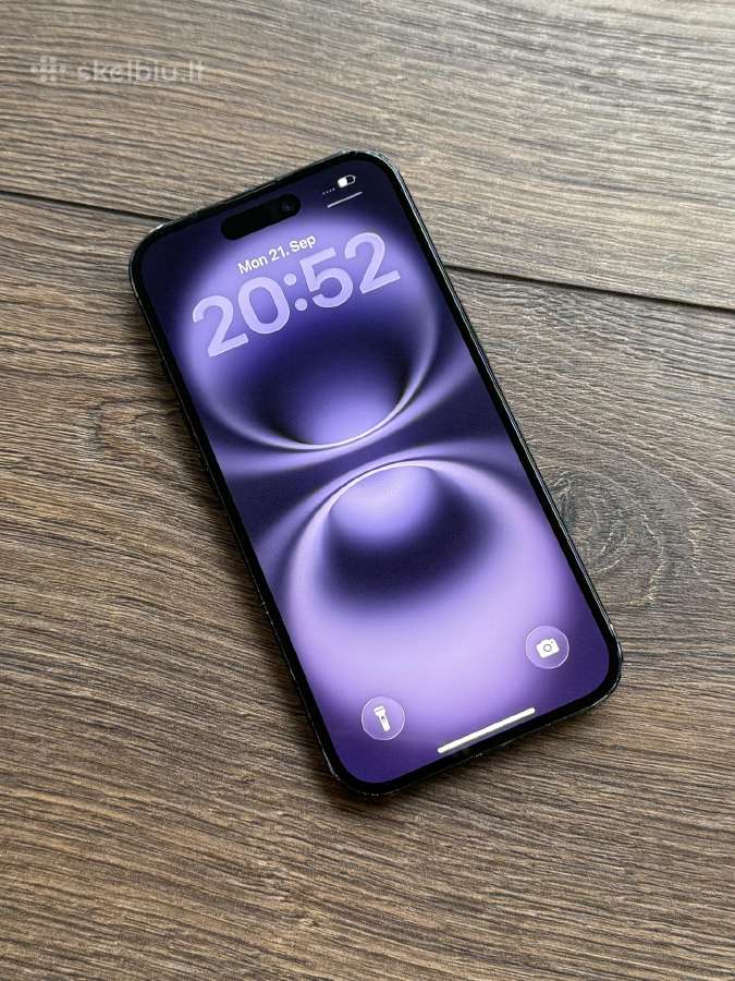 Apple iPhone 16 128gb Black - nuotraukos Nr. 3