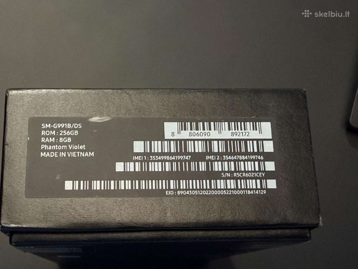 Samsung S21 5G su 256gb - nuotraukos Nr. 2