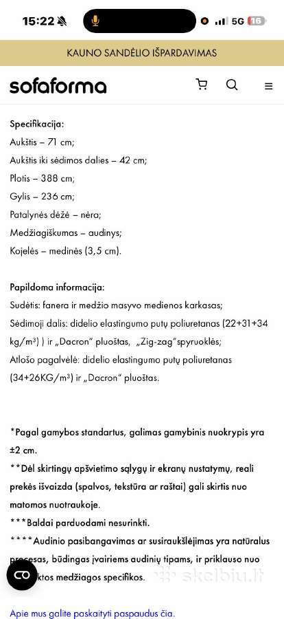 Neseniai pirktas modulinis kampas - nuotraukos Nr. 3