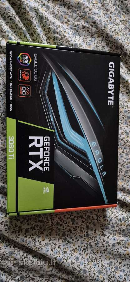Gigabyte Geforce Rtx 3060 Ti Eagle Oc 8g - nuotraukos Nr. 8