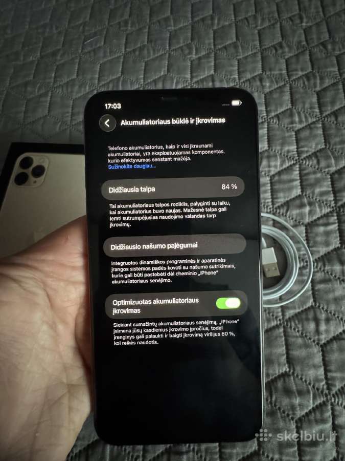 iPhone 11 Pro Max 256gb - nuotraukos Nr. 5
