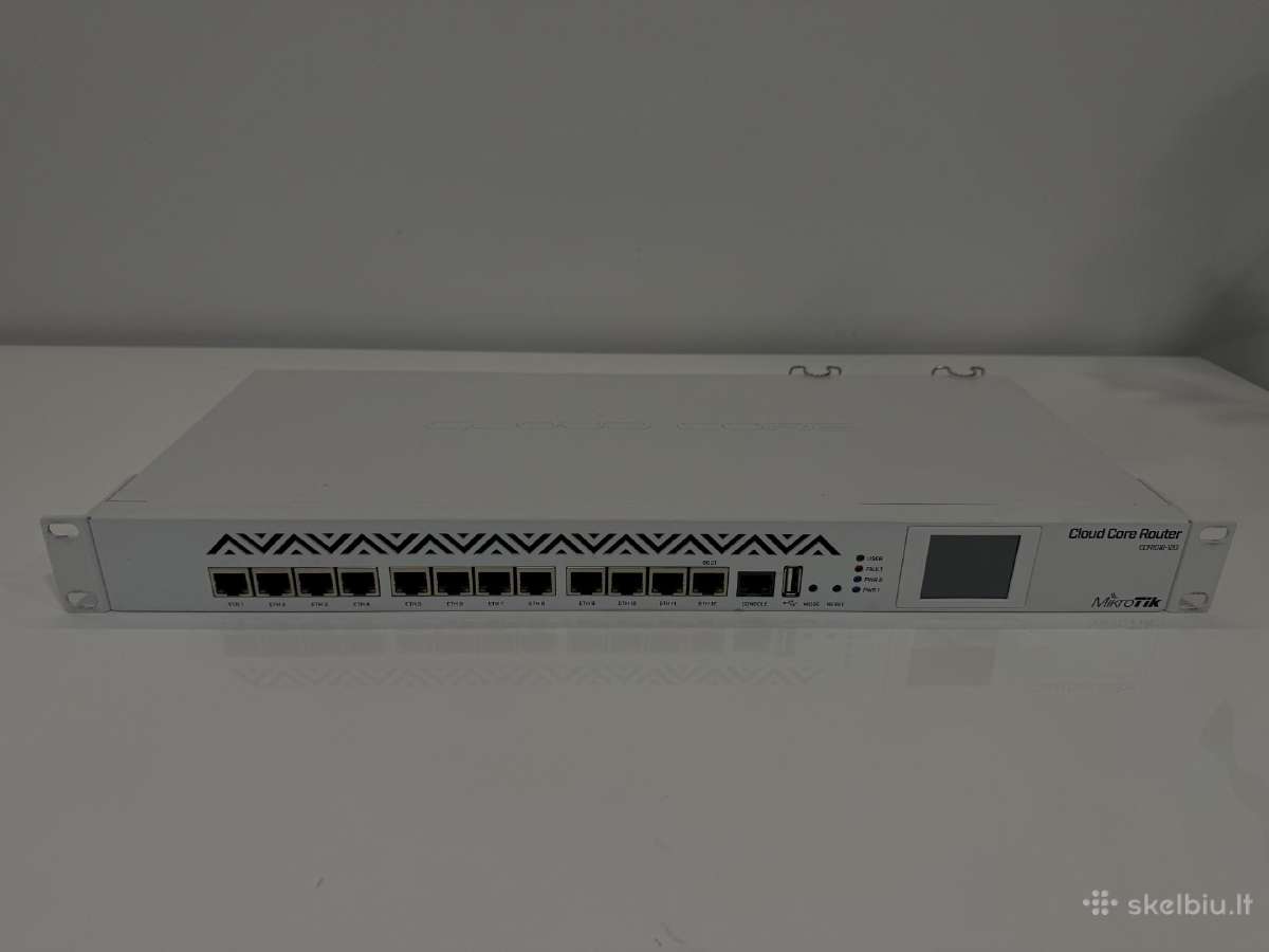 Mikrotik Ccr1016-12g Router - nuotraukos Nr. 3