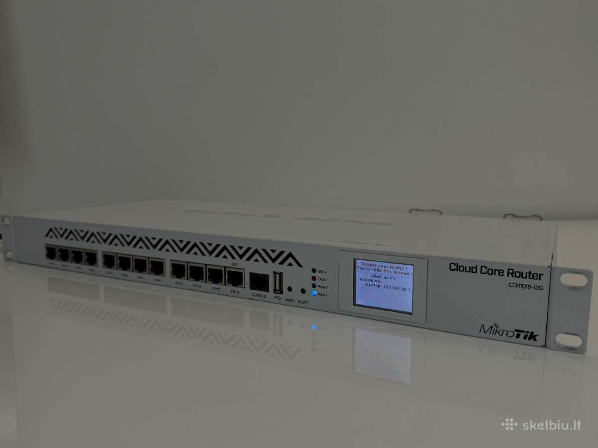 Mikrotik Ccr1016-12g Router - nuotraukos Nr. 2