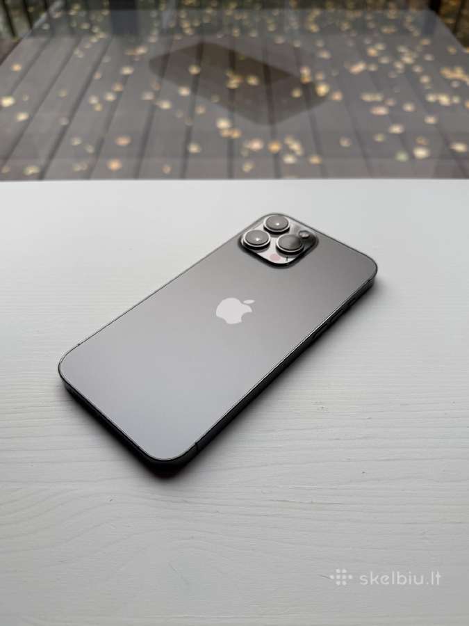 iPhone 13 Pro Max 256 GB Graphite - nuotraukos Nr. 3