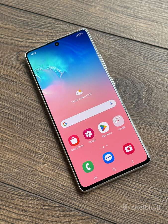 Samsung Galaxy S10 Lite 128gb White - nuotraukos Nr. 4