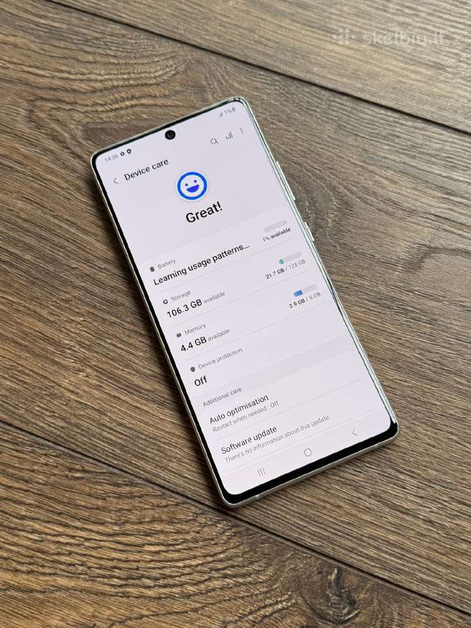 Samsung Galaxy S10 Lite 128gb White - nuotraukos Nr. 7
